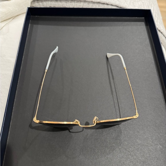 Ray-Ban Gold Round Sunglasses - Picture 2 of 5